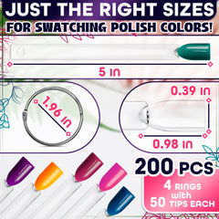 Novsix two-ring display system keeps swatches organized and ready