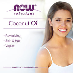 NOW Foods Liquid Coconut Oil colorless, odorless base for handmade skincare