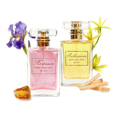 NP NATURES PHILOSOPHY Roseaura bottle shows soft floral fragrance for daily wear