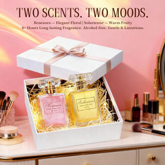 NP NATURES PHILOSOPHY Solarienne bottle highlights citrus-floral notes for an elegant scent