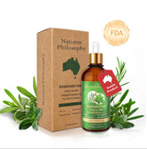 NP NATURES PHILOSOPHY Rosemary oil bottle pour supports scalp care and nourishment