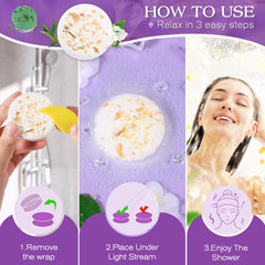 NSRZUA Eucalyptus fragrance steamer releasing refreshing notes during a shower