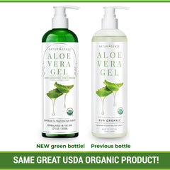 NTRSNS NaturSense Aloe Gel for scalp and hair providing lightweight hydration.