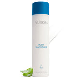 Nu Skin Body Smoother bottle with pump for easy, quick hydration.