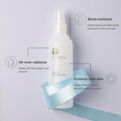 Refrigerated Nu Skin NaPCA Moisture Mist for extra-cool relief