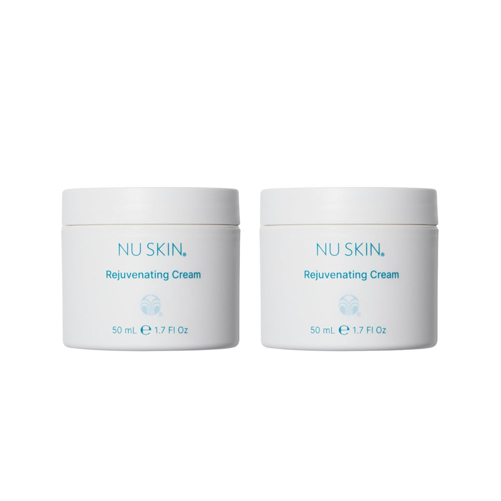 Nu Skin Rejuvenating Cream bottle front showcasing premium moisturizer