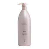 Nu Skin Renu Volumizing Conditioner bottle showing lightweight, residue-free daily use
