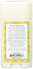 Nubian Heritage deodorant pack showing two sticks for daily natural protection
