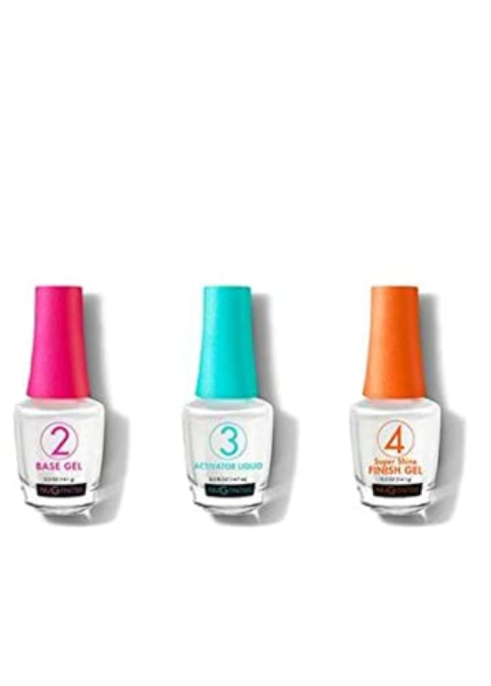 Nugenesis Liquid Dipping System Set 3 for at-home salon-style dip powder results.