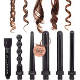 NuMe Lustrum pearl barrel closeup for smooth, voluminous waves.
