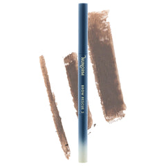 NuNorm Brow Rescue angled pencil tip for precise, hair-like strokes