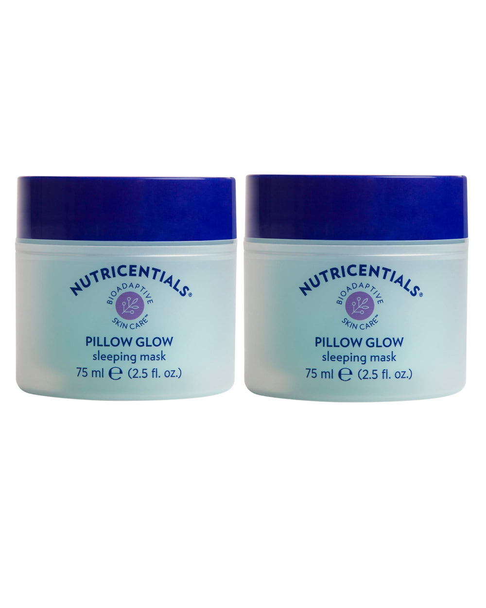 Nu Skin Nutricentials Pillow Glow mask jar for overnight hydration