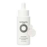 Nutrafol Women’s Hair Serum bottle shown for visibly thicker hair