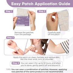 NUTRI-PATCH travel packaging ready for on-the-go.