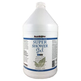 NutriBiotic fragrance-free super shower gel bottle for gentle body and hair cleansing.