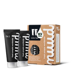 Nuud Smarter Black packaging front view showcases sleek, eco-friendly design.