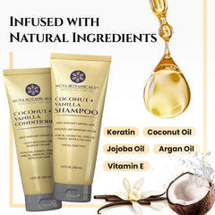 Nuva Botanicals oils blend close-up—jojoba, argan, vitamin E for nourished hair.