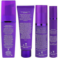 NXN Foaming Cleanser bottle targets dirt and oil for a clear complexion