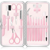 NXPPYY Eyebrow Kit 17in1 tweezers bundle for precise brow shaping and facial hair grooming.