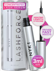 NYK1 LashForce bottle ready for daily lash treatment.