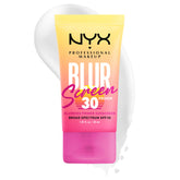 Nyx Blurscreen Primer bottle with SPF 30 protects skin while blurring
