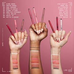 NYX Line Loud Lip Liner Movin Up smooth glide for comfortable wear