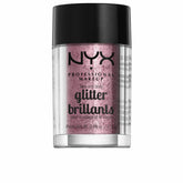 NYX Professional Makeup Face & Body Glitter Rose in a sparkly pot for shimmer