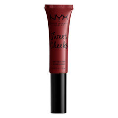 NYX Sweet Cheeks Soft Cheek Tint swatch on skin showing natural glow and buildable color.