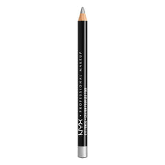 NYX Slim Eye Pencil Silver cap offers precise line with smooth glide.