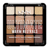 NYX Professional Makeup Ultimate Shadow Palette cover in warm neutrals for versatile day-to-night looks.