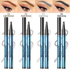 NyxaraJH brow pen waterproof formula keeps brows in place all day.
