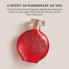 O BOTICARIO Floratta Red cap detail highlights spray ease and premium packaging.