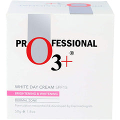 O3+ SPF 15 Day Cream cap close-up on sleek tube