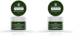 Oak City Beard Company Montego Bay beard balm with pineapple coconut teakwood fragrance for healthy shine.