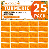 OAKDOLCHE 25P gift set with turmeric kojic soaps, ideal for sharing at parties