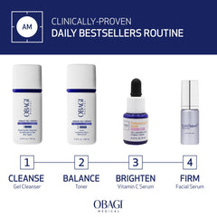 Obagi Nu-Derm Face Toner bottle for pH balance and smoother skin.