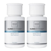 Obagi CLENZIderm Pore Therapy toner two-pack front view helps unclog pores.
