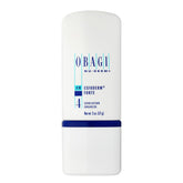 Obagi Nu-Derm Exfoderm Forte bottle closeup shows lightweight exfoliant for smoother skin.