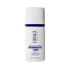 Obagi Nu-Derm Toner bottle showing alcohol-free formula for sensitive skin