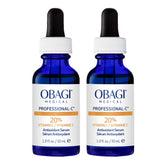 Obagi Medical Professional-C 20% serum bottle front – brightens skin tone and hydrates.