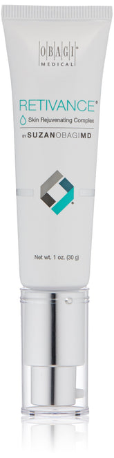 Obagi Medical Retivance 1 oz bottle ready for nightly skin renewal.