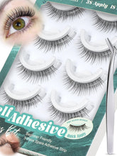Obeyalash L08 Doll Eye 10mm natural look close-up showing subtle wispy lashes for daily wear