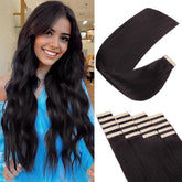 OBHD tape-in hair extensions 18-inch length blend naturally with your hair