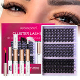 Ocean Pearl DIY Lash Kit 300 clusters for salon-quality at-home styling