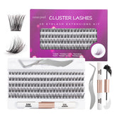 Ocean Pearl cluster lashes in a 120-pack for fuller daily wear
