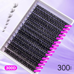 Ocean Pearl Lash Clusters 20mm clusters deliver bold length and definition.