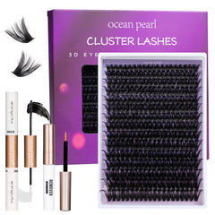 Ocean Pearl Lash Clusters kit at a glance for a salon-like home lash experience.