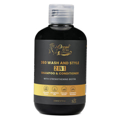 Ocean View Deep Waves Pomade bottle front for defined waves and styling