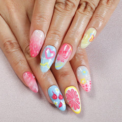 OCOUYVD Starfish pearls design adds texture for eye-catching party-ready nails