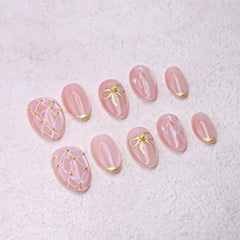 OCOUYVD thick acrylic multi-layer gel nails for durable wear.